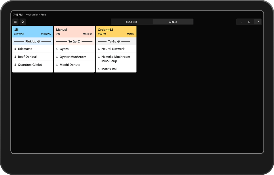 Diagram showing fulfillment unified under a single orders foundation